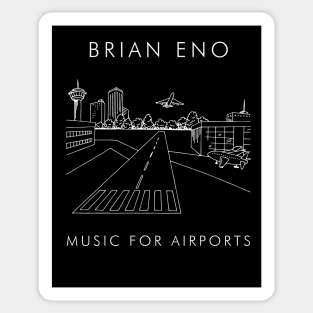 Brian Eno Tribute Shirt Sticker